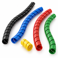 Tube spiralé flexible en polypropylène pour la gestion des câbles des machines industrielles