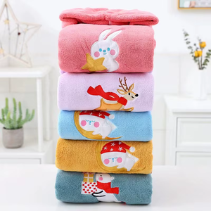 Albornoz de Lujo Personalizado para Bebés al por Mayor, Toalla de Microfibra con Estampado Animal, Suave y de Secado Rápido, Alta Calidad - Product Image 6