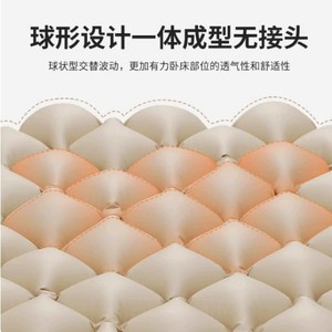 Matelas médical anti-escarres à design sphérique pour personnes âgées alitées et enfants, en PVC - Product Image 1