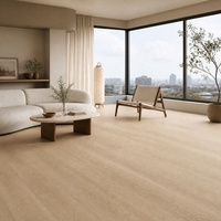 Revêtement de sol SPC WYRAX en chêne clair de 4 mm avec couche d'usure de 0,3 mm pour salon d'appartement et rénovation de sol