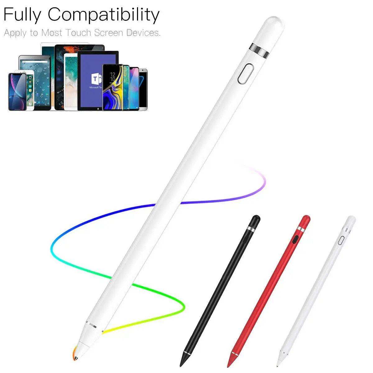 Fábrica touch screen stylus caneta lápis caneta para ipad iphone Samsung galaxy tablet telefone caneta touch screen