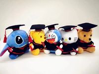 Nouveau design Graduation Ours Peluches Jouet Poupée Doux Graduation Ours En Peluche Jouet Drôle Ours En Peluche Graduation En Peluche Jouet cadeau