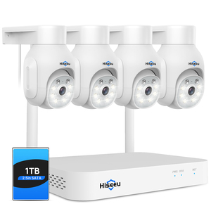 กล้องวงจรปิด Hiseeu WiFi 5MP PTZ ดิจิตอลไร้สาย พร้อมเสียง สำหรับภายนอกอาคาร ระบบกล้องวงจรปิด IP  แบบ Full Color รุ่น WK-4H - Product Image 1