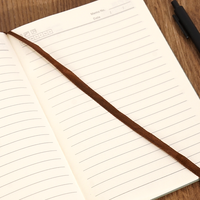 Ensemble de carnet de notes de luxe A5 - Carnet rechargeable avec couverture en tissu PP et reliure thermique