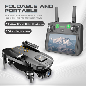 SJY-H876 2026 โดรน GPS RC รุ่นใหม่ล่าสุด พร้อมกิมบอล 3 แกน 3 ระดับความเร็ว ระยะบินไกล 3 กม. หน้าจอสัมผัส 5.0 นิ้ว กล้อง 4K มอเตอร์แบบไร้แปรง - Product Image 2