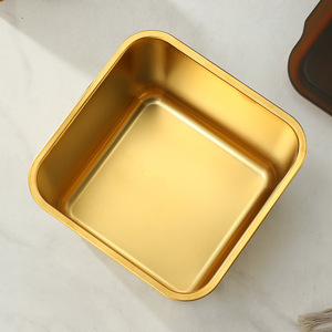 Chef Meis Stainless Steel Square <b>Spice</b> <b>Jar</b> With Lid Airtight Condiment Container For Kitchen Use - Product Image 2