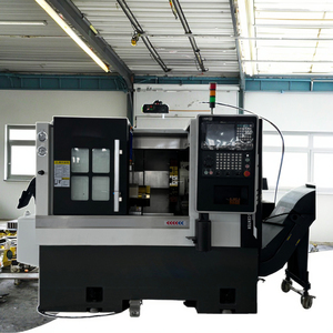 Torno CNC de torreta servoaccionada bibo Weizhuo con capacidad de 30. Diseño de Cama Inclinada y Guía Lineal de Rodillos para un Rendimiento Superior - Product Image 4