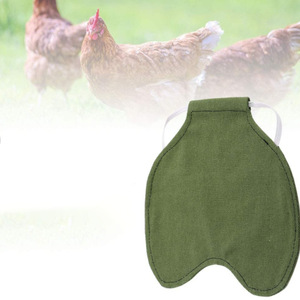 Custom-made waterproof canvas chicken saddles, daily protective aprons for pet chickens and poultry, and <b>back</b> <b>protectors</b> for - Product Image 1