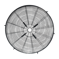 Puhui CE ROHS certifié résistant à la Corrosion fil de fer tôle radiateur couvre pour plafond ventilateur d'extraction ventilateur de refroidissement 1 an