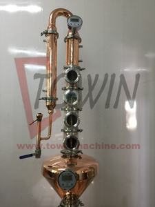 Towin Factory Direct 200L OEM & ODM acceptés, équipement de distillation industriel pour whisky et petits alcools, destiné à la distillation à domicile - Product Image 3