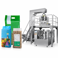 Machine polyvalente multi-stations pour sachets Doypack avec système de rejet dynamique du poids intégré, idéale pour les perles de tapioca