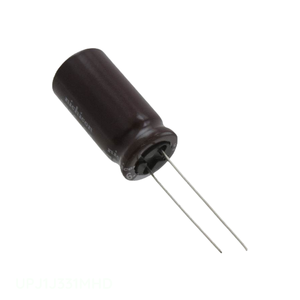 ตัวเก็บประจุแบบ Through Hole รุ่น Original 330 uF UPJ1J331MHD CAP ALUM 330UF 20% 63V RADIAL TH - Product Image 1