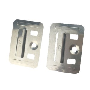 Clips de fixation pour panneaux muraux en acier inoxydable, taille personnalisable, mesure métrique, accessoires de joint non réglables - Product Image 4