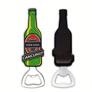 Factory Price Custom <b>Fridge</b> Souvenir Rubber Magnet Pvc Bottle Opener - Product Image 1