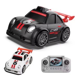 <span class=keywords><strong>Coche</strong></span> <span class=keywords><strong>RC</strong></span> Mini FPV SMRC C6 1:64 con Cámara Integrada y Pantalla, Video en Tiempo Real, Control Remoto, Juguete de Carreras de Derrapes en Interiores para Niños - Product Image 6