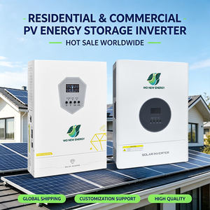 Inversor Solar Híbrido de Onda Sinusoidal Pura con Doble MPPT, <span class=keywords><strong>3KW</strong></span> 6KW, 95% de Eficiencia, 24V, Último Modelo de China - Product Image 2