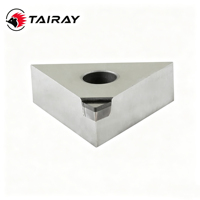 Plaquettes TAIRAY PCD CBN pour tournage extérieur/intérieur, outils de coupe CNC, fraises de tournage TNMG, plaquettes diamantées pour tour CNC