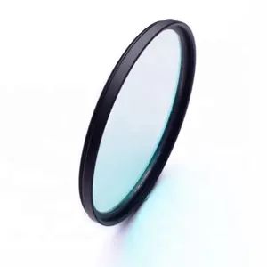 Filtro de vidrio óptico Bandpass, filtros de alta transmisión de 440 nm
