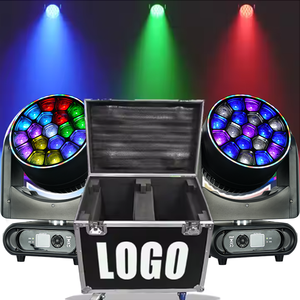 Luz LED Redsun 1915 Bee Eye con Zoom RGBW 4 en 1 para Espectáculos, Banquetes, Fiestas en Clubes y Parques Temáticos - Product Image 1