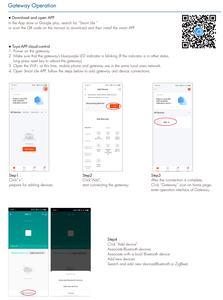 Passerelle Tuya Zigbee WG-Z Hub, Pont sans fil pour maison intelligente, Application Smart Life, Contrôle à distance, Dispositif d'automatisation, Compatible avec Alexa et Google - Product Image 5