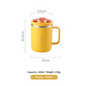 2026 New 304 <b>Stainless</b> <b>Steel</b> Mug High Appearance Portable Water <b>Cup</b> with Handle for Office Direct Drinking - Product Image 4