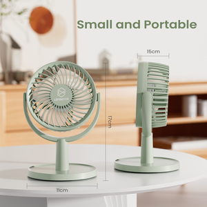 4Inch Indoor Quiet Low Noise <strong>Desk</strong> Pedestal <strong>Fan</strong> for Home Office Bedroom <strong>Usb</strong> Electrical Air Cooling Small Portable Mini Table <strong>Fans</strong> - Product Image 4