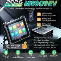 Autel Maxisys MS909EV MS909 EV Analyseur de système haute tension et de batterie, outils de diagnostic électrique automobile, scanner OBD2