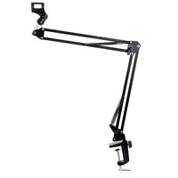 Support de Microphone Professionnel Universel Réglable sur Pied – Bras Articulé Flexible pour Studio