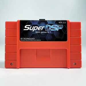 Tarjeta de Videojuegos Super DSP Versión Plus 800 en 1 REV <span class=keywords><strong>2</strong></span>.5 para <span class=keywords><strong>SNES</strong></span> USA NTSC Inglés, Cartucho de Consola de 16 Bits con Tarjeta <span class=keywords><strong>SD</strong></span> - Product Image 1