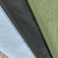 100% Nylon wasserdicht Crinkle Ripstop Verschleiß festigkeit Crinkle Nylon Taft Stoff für Fallschirm Jacke Kleidungs stücke Stoff