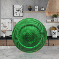 Assiette de Présentation Luxe Minimaliste en Plastique PP 13 Pouces, Couleur Personnalisée Peinte à la Main, Modèle 229, pour Mariage, Marque Xiangjin, Usage Domestique et Fêtes Quotidiennes