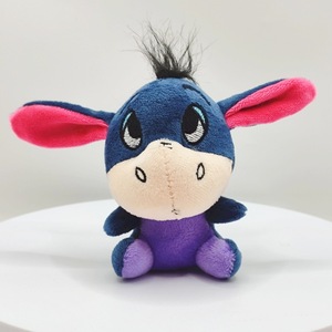 Peluche a forma di <span class=keywords><strong>orsetto</strong></span>, maiale, asino, simpatici animali, da 4 e 8 pollici, in materiale PP, per il commercio transfrontaliero, portachiavi e per macchine a gru - Product Image 3