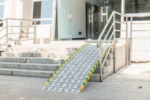 Chất lượng cao di động tải ngoài trời dốc cho khả năng tiếp cận xe lăn - Product Image 4