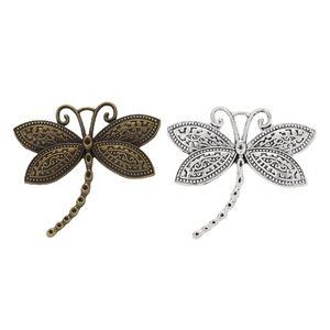 Auréline Dragonfly Crystal Magnetic Barrette - Lulu Lala Style