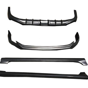 Kit de Carrocería de Plástico ABS para Automóvil 2019-2021 con Alerón Delantero, Alerón Trasero, Faldones Laterales y Parachoques con Gancho de Remolque - Product Image 4