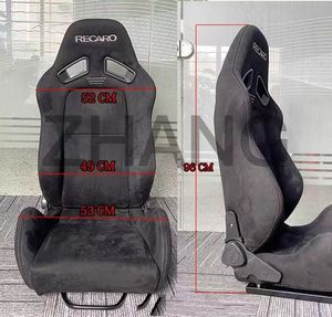 Siège de course sport ATV à prix d'usine, durable, style <span class=keywords><strong>Recaro</strong></span>, avec glissière simple, en cuir suédé PVC - Product Image 2