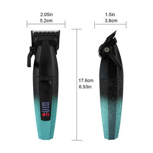 <span class=keywords><strong>Tondeuse</strong></span> à cheveux avec écran LCD, longueurs de <span class=keywords><strong>coupe</strong></span> réglables, charge rapide, <span class=keywords><strong>tondeuse</strong></span> en céramique recouverte de titane - Product Image 3