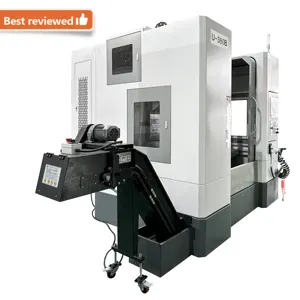 U-380B Heavy Duty Vertical CNC 5 Axis Linkage ATC Machine Center Metal 3d Router Lathe Milling Working Stainless Roteador Cheap