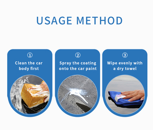 Cire nano imperméable à l'eau de 500 ml, best-seller, respectueuse de l'environnement, brillance miroir, anti-graffiti, hydrophobe extrême, peinture pour vitres de voiture - Product Image 4