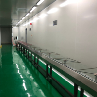 Ligne de pulvérisation automatique de robot avec four de durcissement et cabines de pulvérisation Machine à haute efficacité