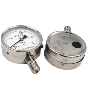 Manómetro de Vacío <span class=keywords><strong>y</strong></span> Presión de Acero Inoxidable SH9T <span class=keywords><strong>Y</strong></span>-100B, Dirección Radial, Diámetro de 4 Pulgadas, -0.1~1.5MPa, 1 Año de Garantía, Rosca M20x1.5 - Product Image 2