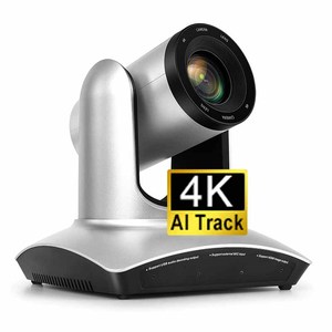 4K Professional PTZ Camera With Sensor & 20x Zoom, 360. Auto <b>Tracking</b>, 10m Voice Pickup for Video Conference/Live MC3008 4K PTZ - Product Image 1
