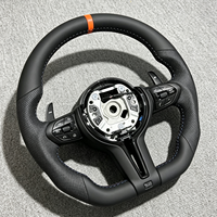 Volant sport à fond plat personnalisé pour BMW F25 F26 F30 F31 F32 F34 F35 F36 M3 F80 M4 F82 F10 F15 F16 F20 F22