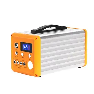 120W 84wh certified back-up portable lead- acid battery power station energy generator