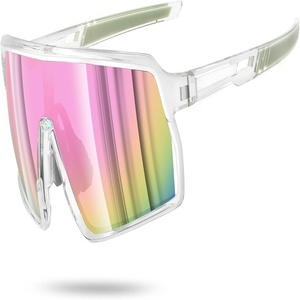 Gafas de Sol Deportivas NOVISON BY-260616-73 Extra Grandes con Media Montura, Protección UV para Correr, Ciclismo y Actividades al Aire Libre - Unisex, Económicas - Product Image 1