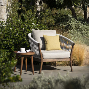 Sofá <span class=keywords><strong>de</strong></span> Exterior, Sillón para Patio, Jardín, Villa, <span class=keywords><strong>Terraza</strong></span>, Balcón, Impermeable, Muebles Sencillos <span class=keywords><strong>de</strong></span> <span class=keywords><strong>Madera</strong></span> Maciza - Product Image 1