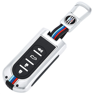 Accessoires pour clés de voiture en métal, coque de clé en alliage de zinc, étui pour clé de voiture intelligente, adapté à Toyota Perodua Daihatsu - Product Image 5