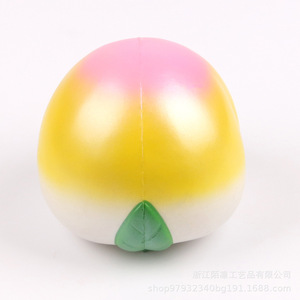 Pu Peach Shape High <b>Rebound</b> Stress Relief Toy Fidget Toy For Kids Unisex 8 To 13 Years - Product Image 3
