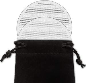 Le filtre à café Original réutilisable en acier inoxydable gravé pour la presse <span class=keywords><strong>Aero</strong></span> - Product Image 5