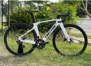 Sepeda Balap Karbon DFQ 700c R10 Ringan Aero untuk Kota 22 Speed Rem Cakram Hidrolik R2000 - Product Image 2